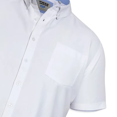 Chemise manches courtes grande taille JAMES DUKE