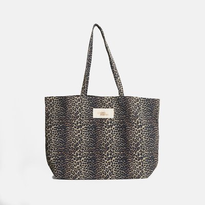 Tote bag imprimé léopard GRAIN DE MALICE