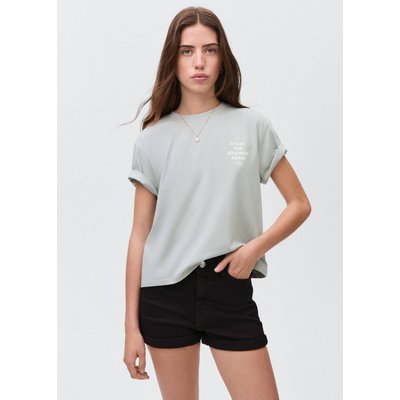 Short jean droit MANGO TEEN