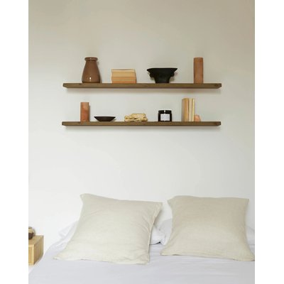 Étagère 2 pièces en bois - QUERALT HANNUN