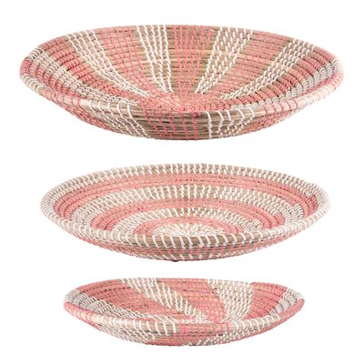 Set de 3 coupes en jonc TABLE PASSION