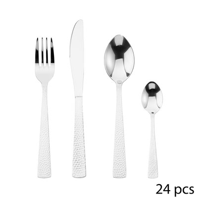 Ménagère de 24 pièces D'Oro - Inox SECRET DE GOURMET
