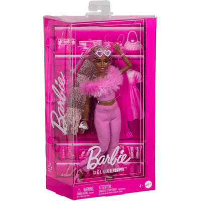 -Deluxe Style-Poupée  à combinaison Rose MATTEL