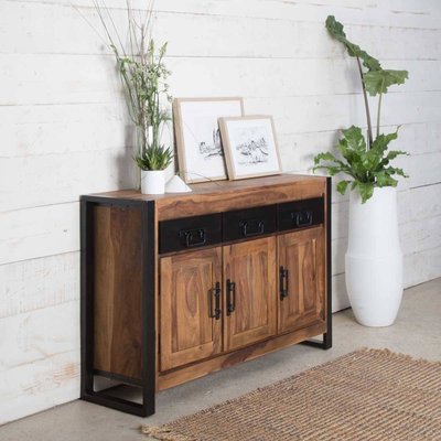 Buffet en bois d'acacia  HAVANA MADE IN MEUBLES 