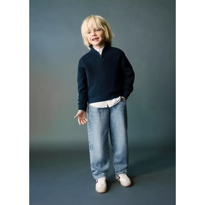 Jean paperbag coton MANGO BABY