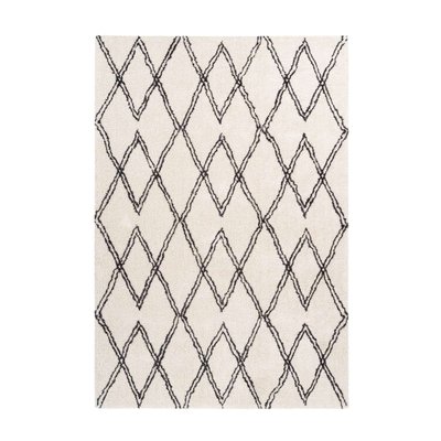 Tapis de salon Shaggy Motif Berbère Moderne - Orlando ONE COUTURE
