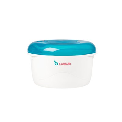 Stérilisateur micro-ondes bleu BADABULLE