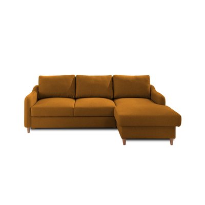 Canapé d'Angle Convertible en Tissu 4 places - WILL LISA DESIGN