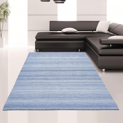 Tapis kilim tissé motif faux uni LOFODI UN AMOUR DE TAPIS