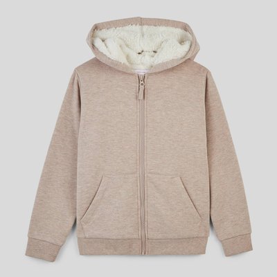 SWEAT ZIPPE A CAPUCHE DOUBLE SHERPA GARCON MONOPRIX KIDS