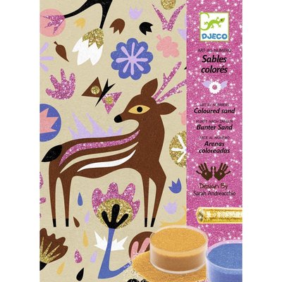Tableaux Sables colorés Merveilles des bois DJECO