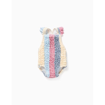 Maillot de bain à rayures avec volants You&Me ZIPPY
