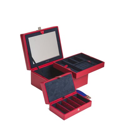 Boîte à bijoux moyen modèle en cuir LE TANNEUR