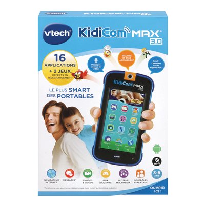 Lecteur MP4 KidiCom Max 3.0 Bleu VTECH