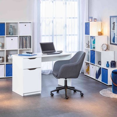 Bureau 1 tiroir, 1 porte TERRE DE NUIT
