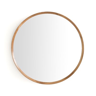 Miroir rond chêne massif, Diam 100cm, Orion AM.PM