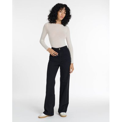Jeans droit large taille haute LABDIP