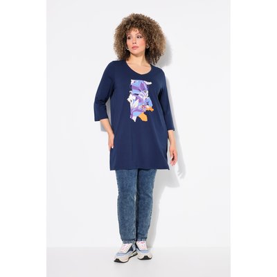 T-shirt motif à fleurs, coupe évasée ULLA POPKEN