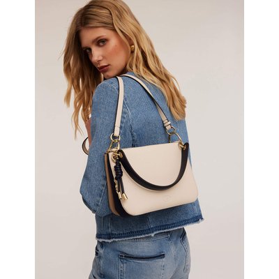Sac twins formée de trois pochettes modulaires en tissu enduit tricolore MOTIVI
