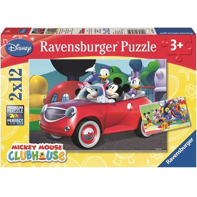 Puzzle Mickey, Minnie et leurs amis 2x12 pcs RAVENSBURGER