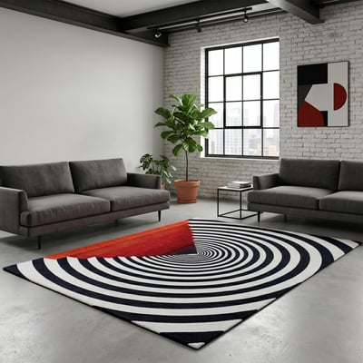 Tapis de salon moderne - COSIMA GINO FALCONE