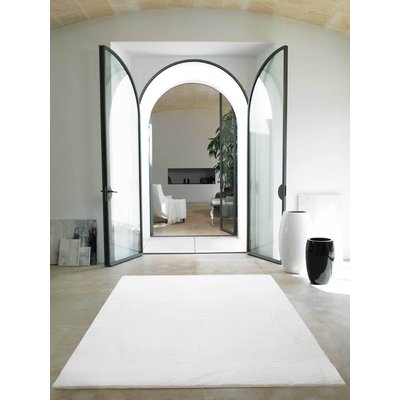 Tapis salon doux poil ras uni , VILLA ROSSO HOMIE LIVING