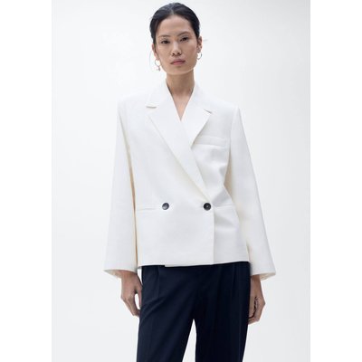 Blazer double boutonnage contrasté MANGO