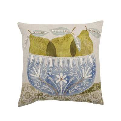 Coussin décoratif coton fruits  Orta BLOOMINGVILLE