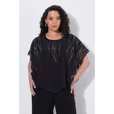 Blouse en mousseline doublée ULLA POPKEN