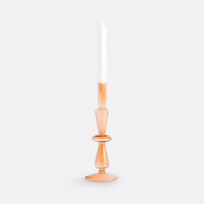 Bougeoir en verre H25 cm, Chilava LA REDOUTE INTERIEURS