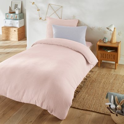 Housse de couette enfant unie gaze de coton, Kumla LA REDOUTE INTERIEURS