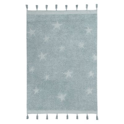 Tapis Rectangulaire en coton étoiles HIPPIES LORENA CANALS