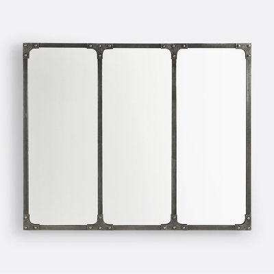 Specchio metallo ferro industriale 120x100 cm, Lenaig LA REDOUTE INTERIEURS