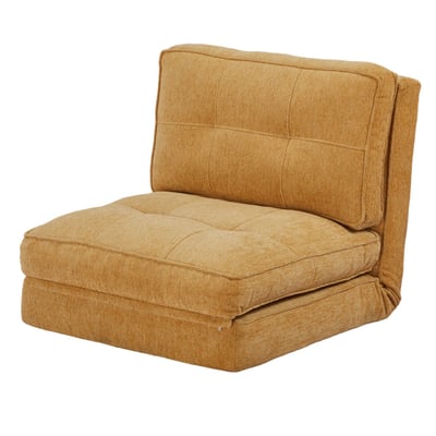 Fauteuil chauffeuse convertible en tissu, BRAGA NORDLYS