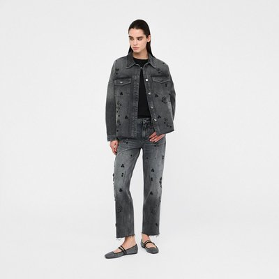 Veste en denim avec strass LIU JO