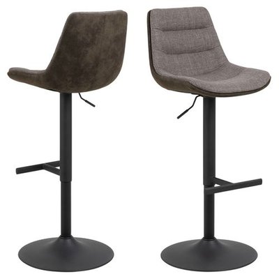 Lot de 2 tabourets de bar TORSTEN TOILINUX