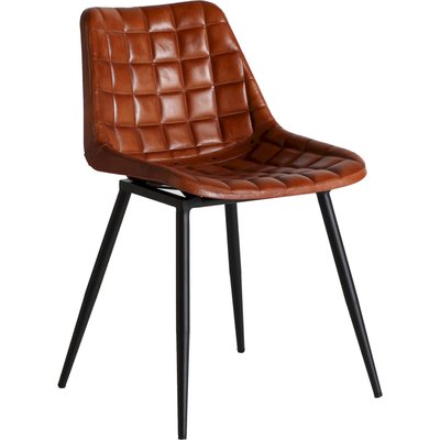 Chaise en cuir vintage, Mold RECOLLECTION