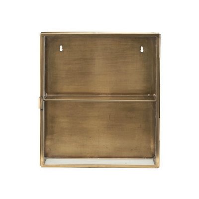 Vitrine étagère murale vitrée métal  Cabinet HOUSE DOCTOR