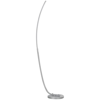 Lampadaire Aluminium Argent HOMCOM
