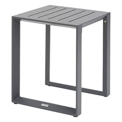 Table de jardin d'appoint carrée en aluminium EVASION HESPERIDE