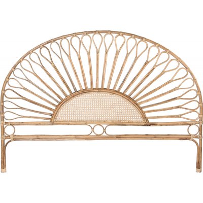 Tête de lit en rotin, design soleil Balines RECOLLECTION