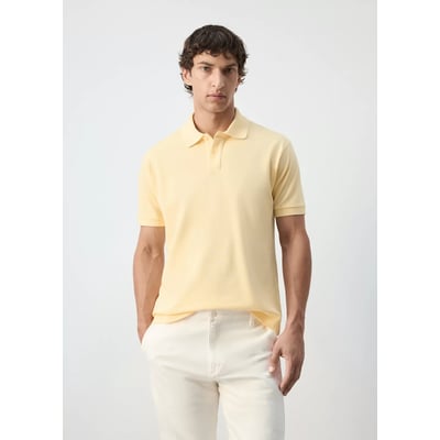 Polo 100 % piqué de coton MANGO MAN