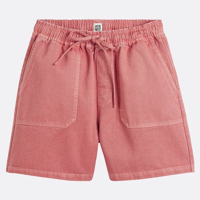 Short en coton, à taille élastiquée  LA REDOUTE COLLECTIONS