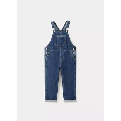 Salopette en coton denim MANGO BABY