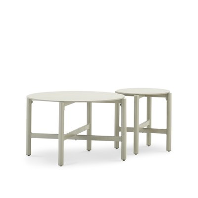 Table basse, ronde, 2 tables, MILOS DEFORA HOME