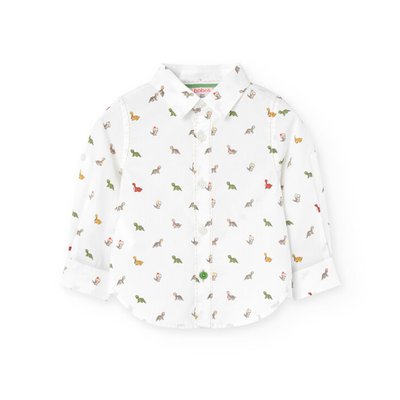 Chemise en popeline imprimée BOBOLI