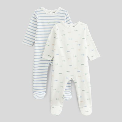 Lot de 2 dors-bien en molleton BOUT'CHOU