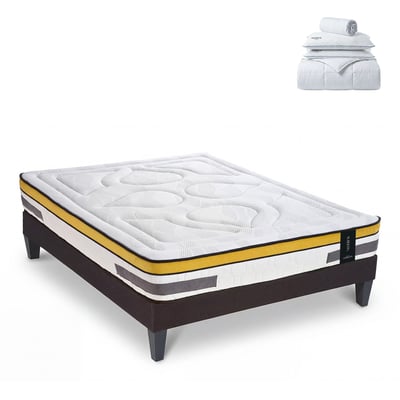Prêt-à-dormir AUBERTIN avec Sommier AURORE et Accessoires MAISON AUBERTIN