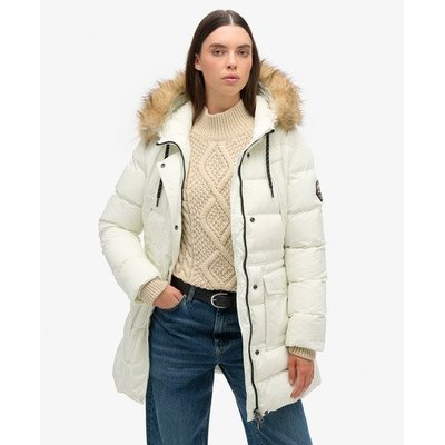 Doudoune blanche superdry La Redoute