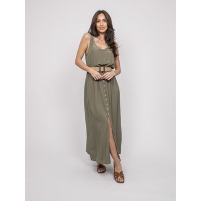 Robe Longue Avec Ceinture Ilanel DONA LISA